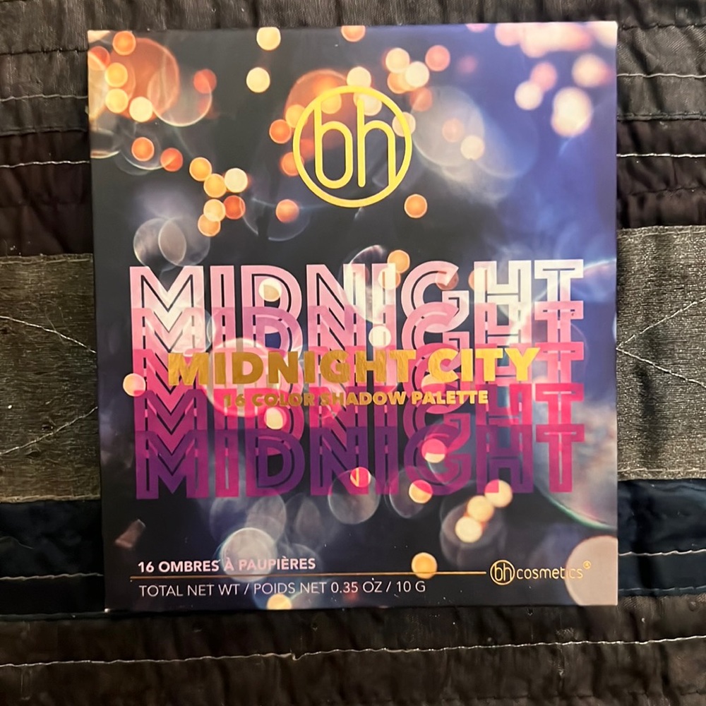 bh cosmetics Midnight City eyeshadow palette